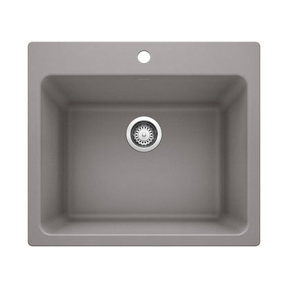 BLANCO 401924 Liven Dual Mount Laundry Sink - Metallic Gray