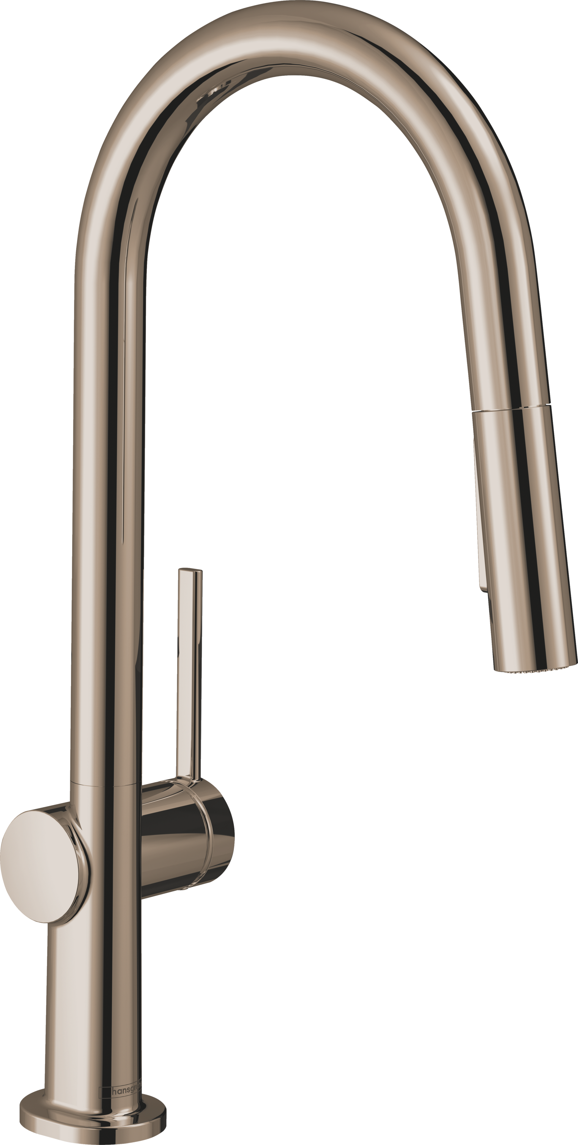 hansgrohe Talis N HighArc Kitchen Faucet, A-Style 2-Spray Pull-Down, 1.75 GPM