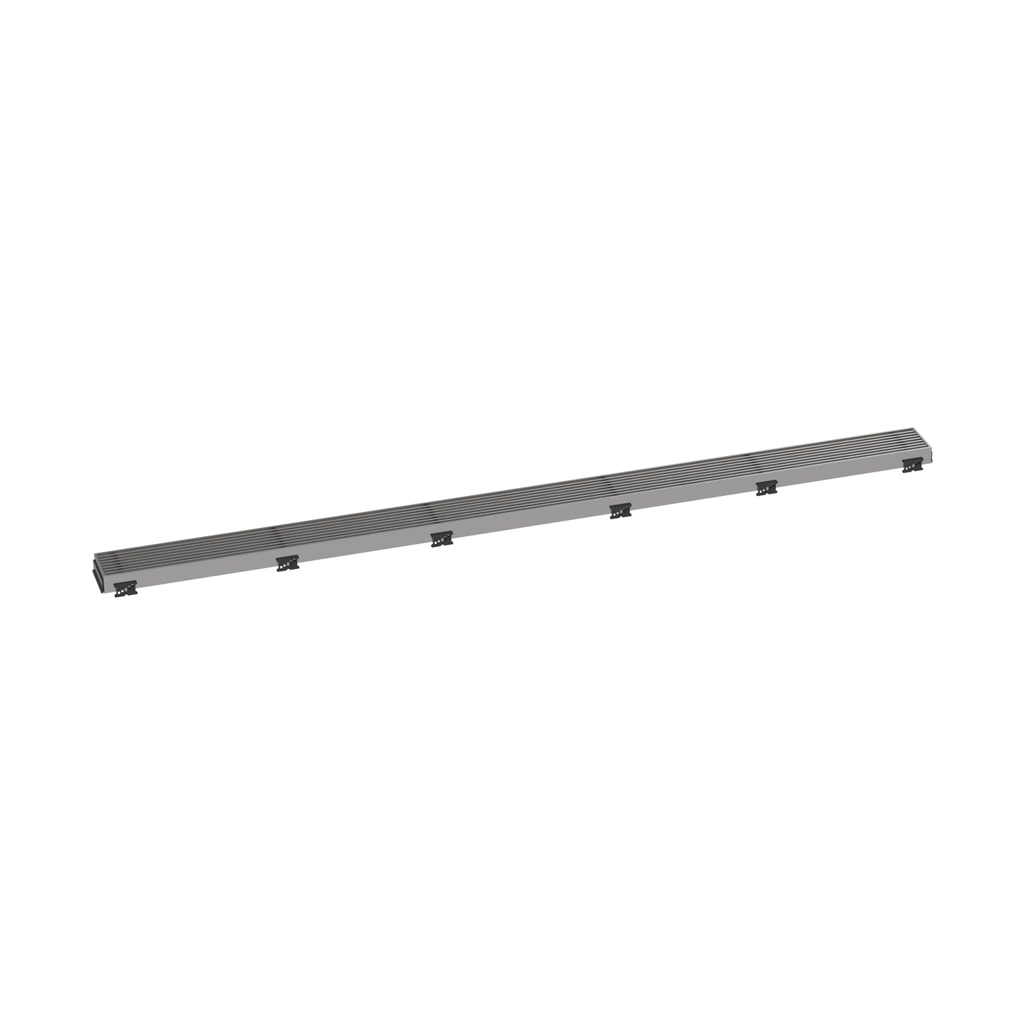 hansgrohe RainDrain Match Boardwalk Trim Boadwalk 47 1/4" with Height Adjustable Frame