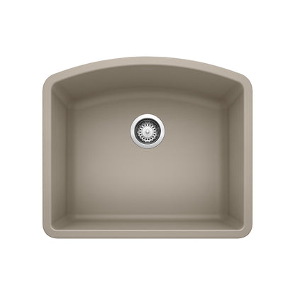 BLANCO 441281 Diamond Single Bowl Kitchen Sink - Truffle
