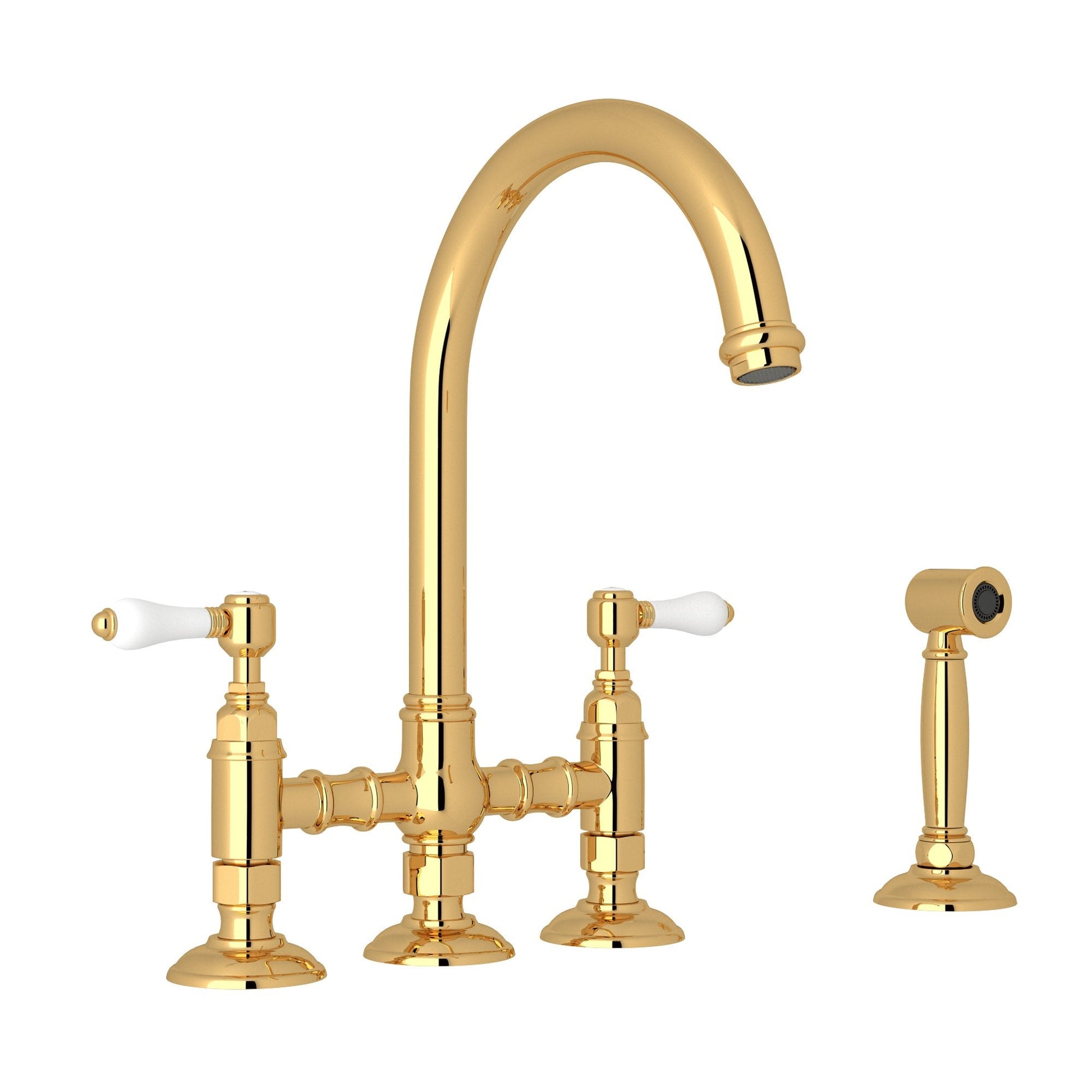ROHL A1461WS San Julio® Bridge Kitchen Faucet With Side Spray