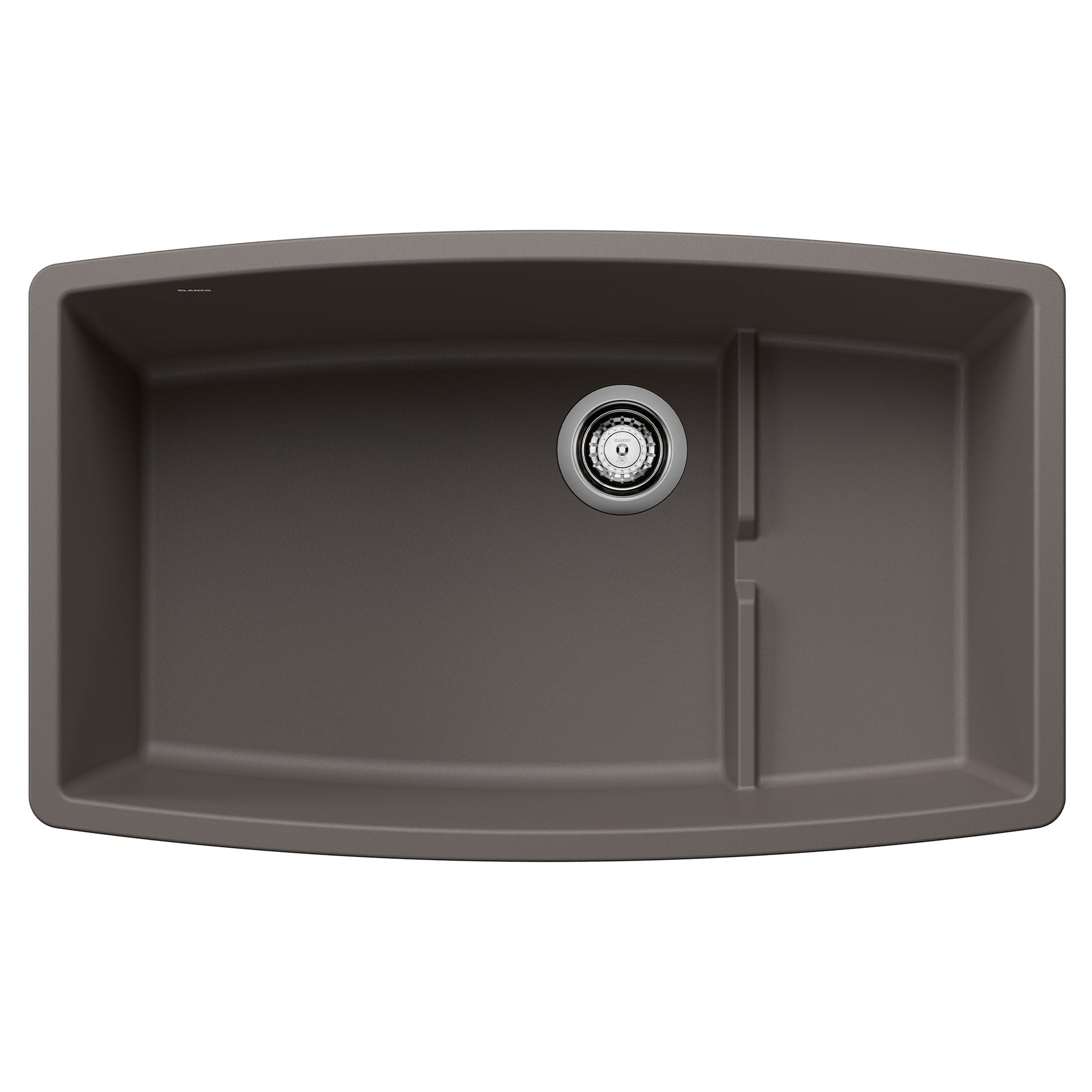 BLANCO 443122 Performa Cascade Kitchen Sink with Colander - Volcano Gray