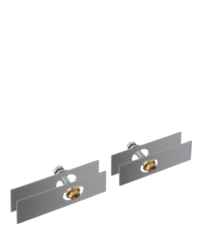 AXOR Universal SoftSquare Mounting Set for Two-Sided Glass Installation
