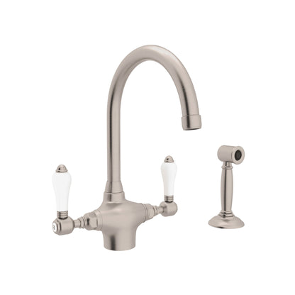 ROHL A1676WS San Julio® Two Handle Kitchen Faucet With Side Spray