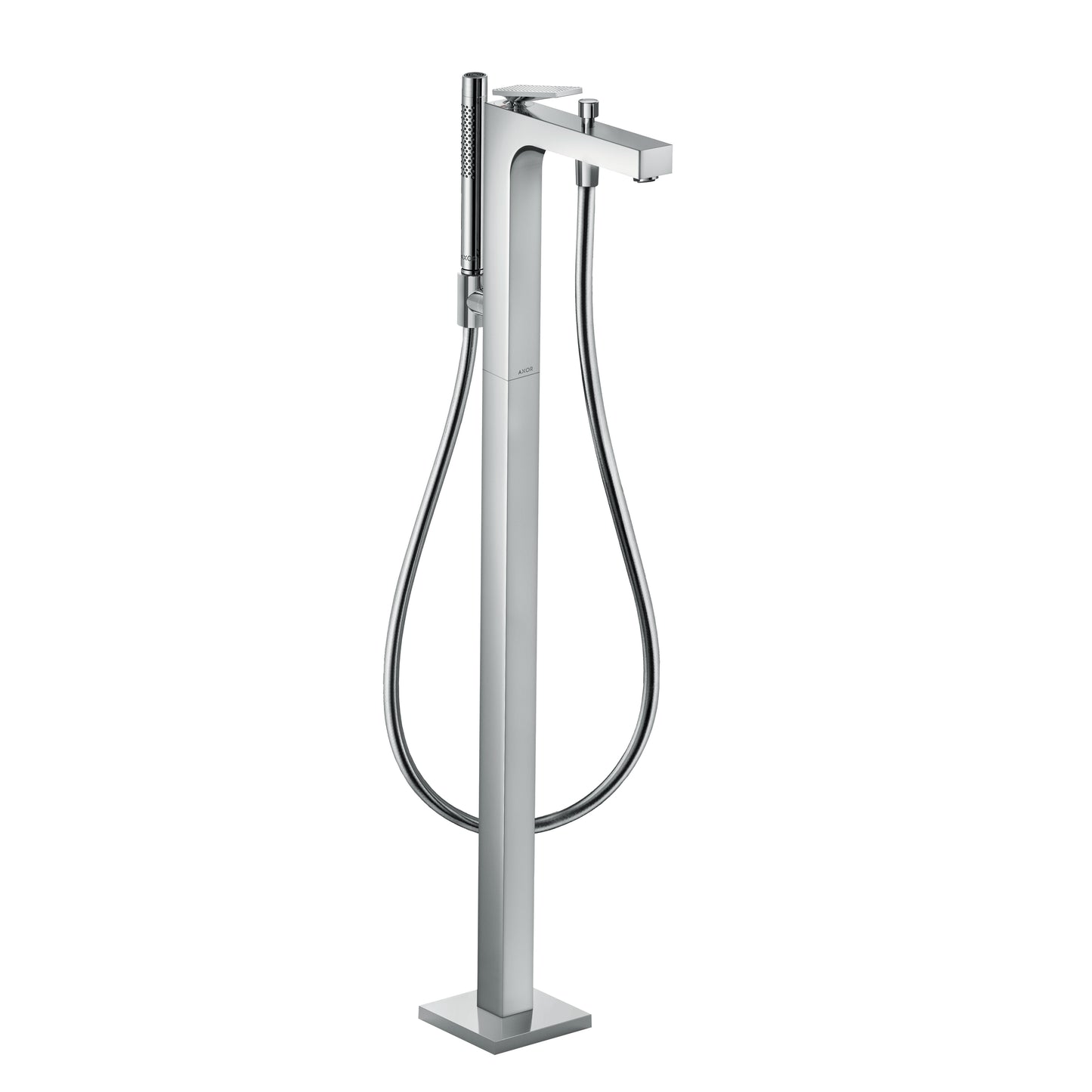 AXOR Citterio Freestanding Tub Filler Trim with 1.75 GPM Handshower- Rhombic Cut