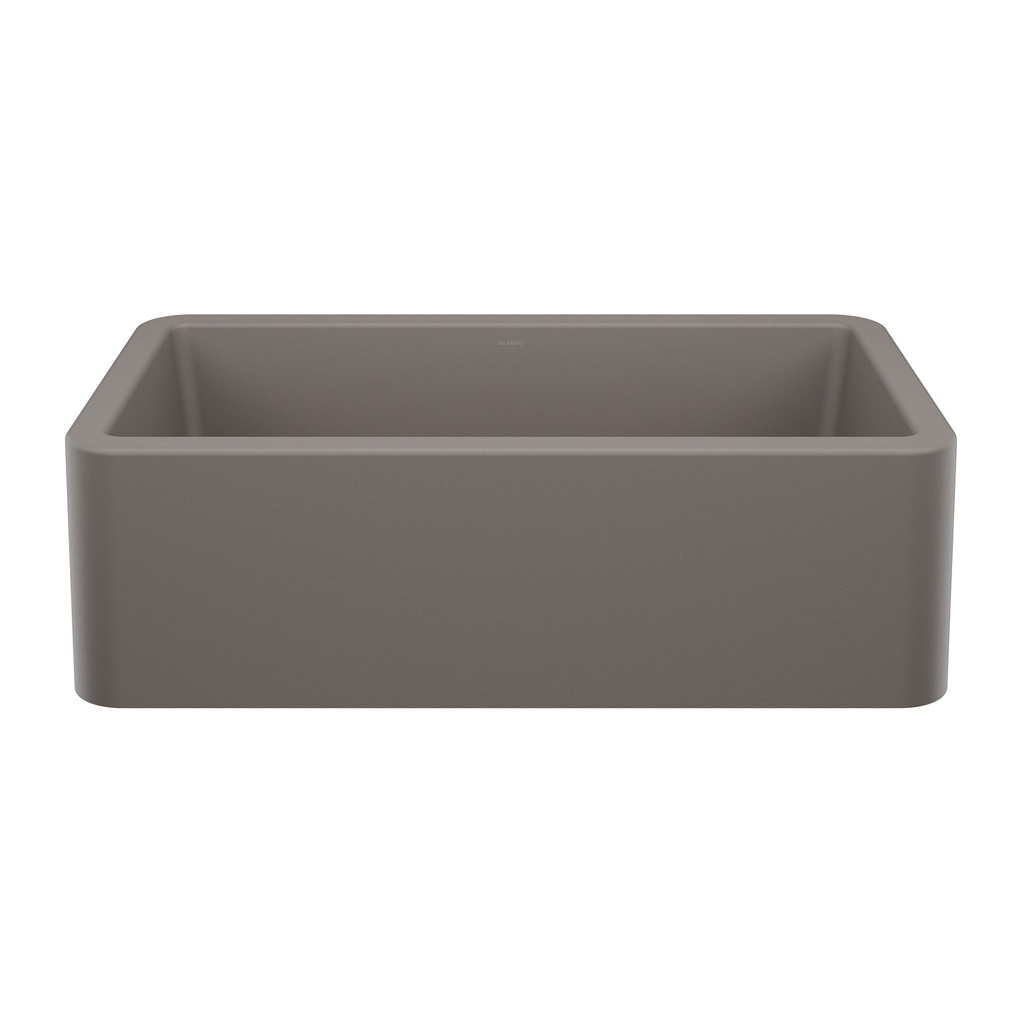 BLANCO 443114 Ikon 33" Apron Single Bowl Farmhouse Sink - Volcano Gray