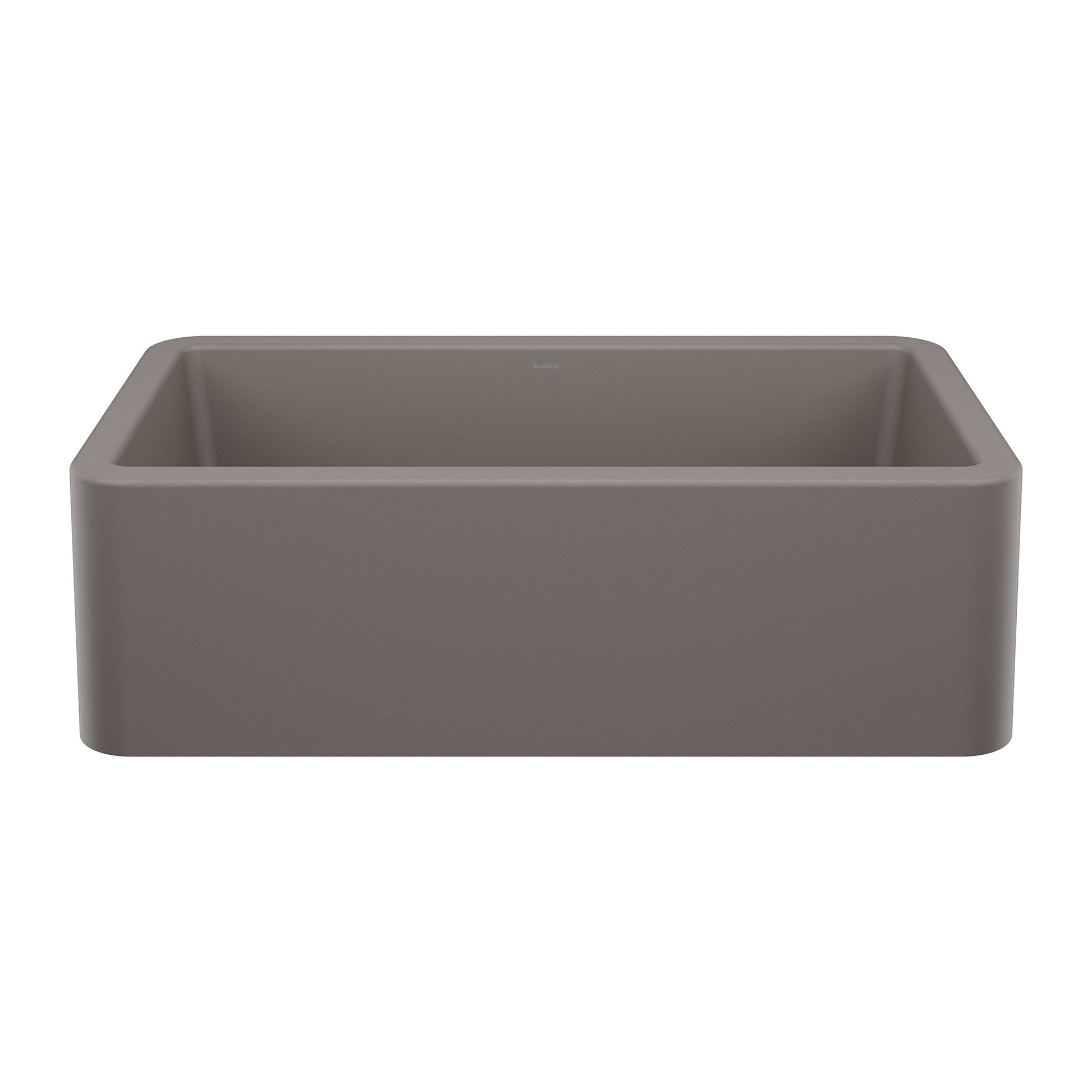 BLANCO 443114 Ikon 33" Apron Single Bowl Farmhouse Sink - Volcano Gray