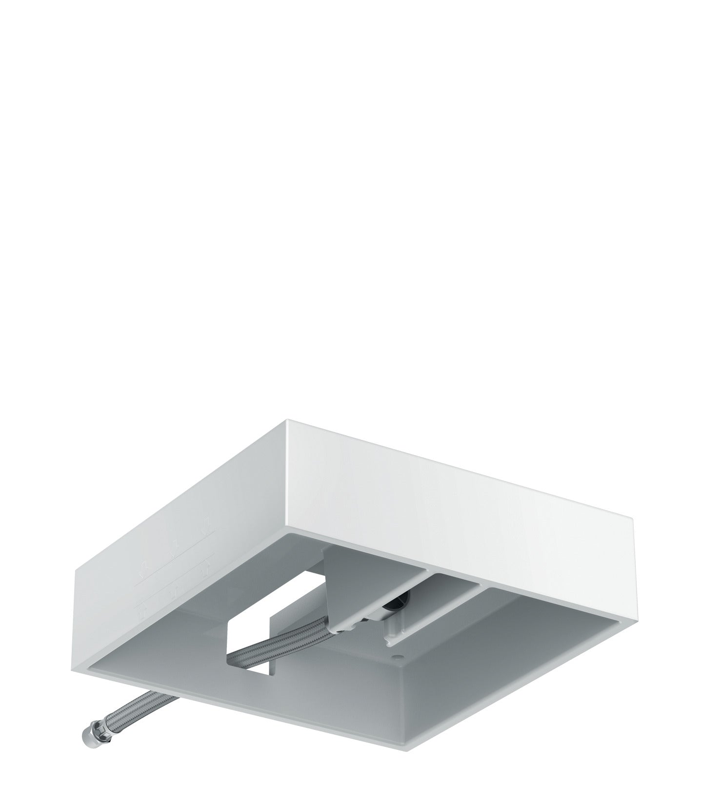 hansgrohe Raindance E Rough, Showerhead 400 Square 1-Jet