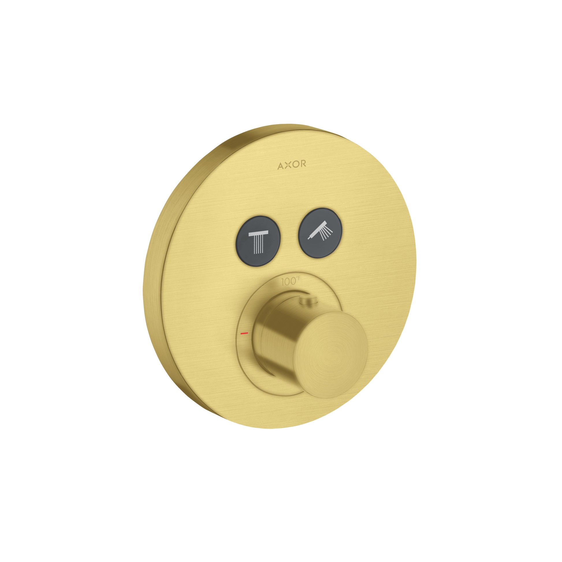 AXOR ShowerSelect Thermostatic Trim Round for 2 Functions