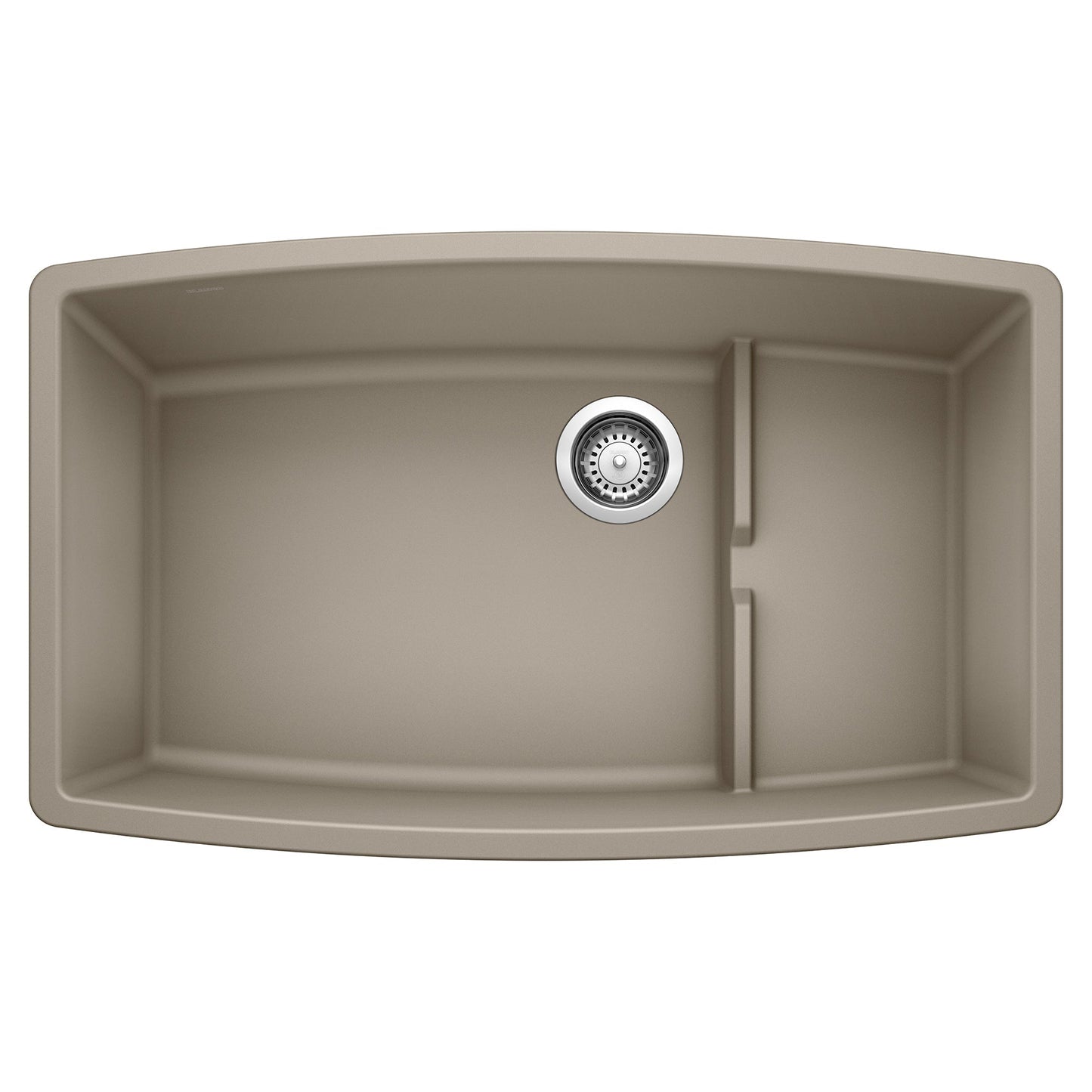 BLANCO 441291 Performa Cascade Kitchen Sink with Colander - Truffle