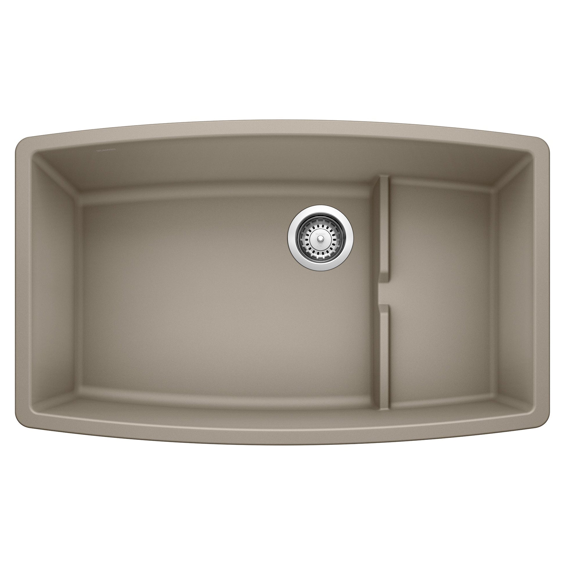 BLANCO 441291 Performa Cascade Kitchen Sink with Colander - Truffle