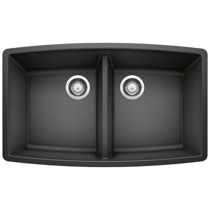 BLANCO 440069 Performa Equal Double Bowl Kitchen Sink - Anthracite