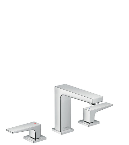 hansgrohe Metropol Widespread Faucet 110 with Lever Handles, 1.2 GPM