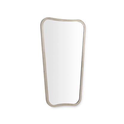 Robern CM2440L69 Contour Metal Mirror, 24" x 40" x 11/16", Brushed Pewter
