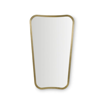 Robern CM2440L87 Contour Metal Mirror, 24" x 40" x 11/16", Aged Brass