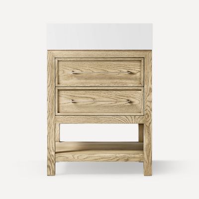 Robern CVSK2420469 24" x 28-1/8" x 22-3/4", Rustic Oak with Brushed Pewter, No Vanity Top