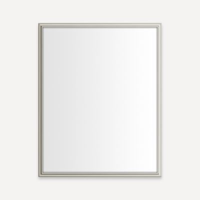 Robern D2C2430D4RM66TM 24" x 30" x 4", Rosemont Frame, Nickel, Electric Upgrade