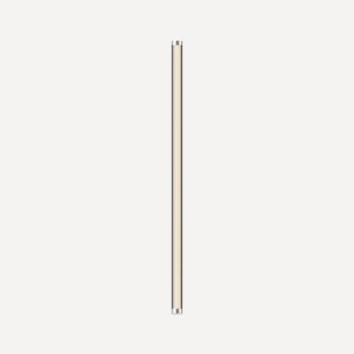 Robern JLA36FKSC3D77 Lighting, Modular, 1-3/8" x 36" x 2", Fluted, Polished Nickel, Dimmable, Warm White (3000K)