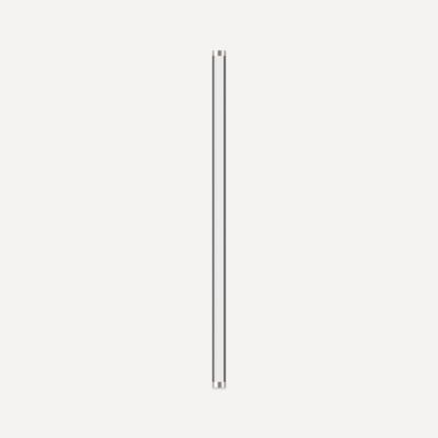 Robern JLA36FKSCVC77 Lighting, Modular, 1-3/8" x 36" x 2", Fluted, Polished Nickel, Tunable White (2700K - 5600K)