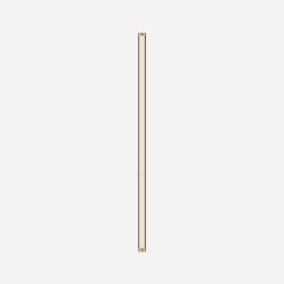 Robern JLA40FKSC3D86 Lighting, Modular, 1-3/8" x 40" x 2", Fluted, Brass, Dimmable, Warm White (3000K)