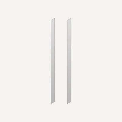 Robern MSMK40D6SRP Cabinet Side Kits, 6" x 40" x 2/25", Semi-Recessed, for M Series, and Main Line Cabinets