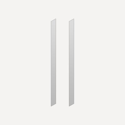 Robern P2SMKIT30D6SRP Cabinet Side Kits, 6" x 30" x 2/25", Semi-Recessed, for M Series Reserve Cabinets