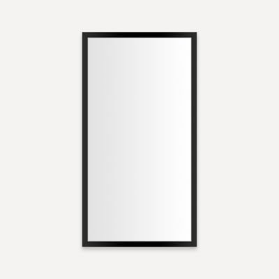 Robern PC1630D4TNN83 16" x 30" x 4", Matte Black, Reversible Hinge