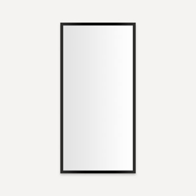 Robern PC2040D4TNN83 20" x 40" x 4", Matte Black, Reversible Hinge