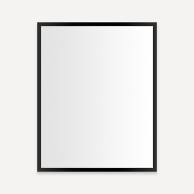 Robern PC2430D4TLE83 24" x 30" x 4", Matte Black, Electric Upgrade, Left Hinge