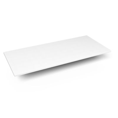 Robern TF49G92 Quartz Stone Vanity Top, 49" x 3/4" x 22", Dry Top, Quartz White