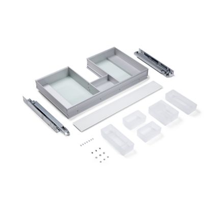 Robern VADRAWER30P Drawer Insert, 28-3/16" x 3-3/4" x 15-3/8", Plumbing Drawer, Use in 30" Drawer