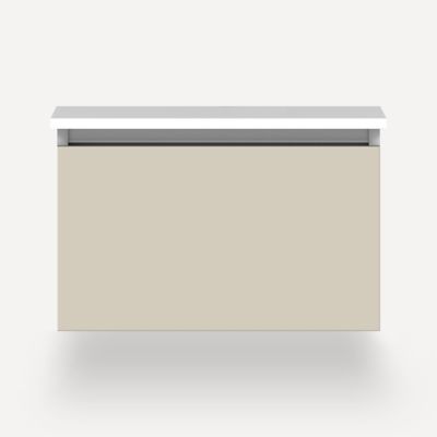 Robern VM24H2D21F16N 24" x 15" x 21", Matte Sand, Full Drawer