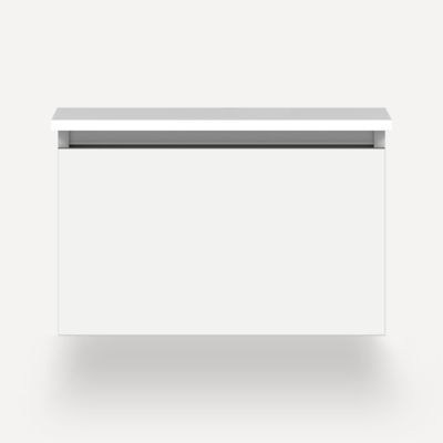 Robern VM24H2D21F21N 24" x 15" x 21", White, Full Drawer