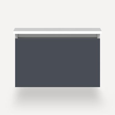 Robern VM24H2D21P17N 24" x 15" x 21", Matte Slate, Plumbing Drawer