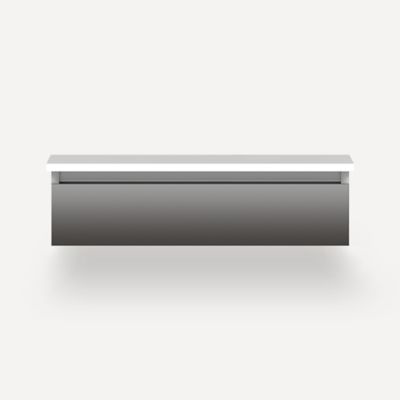 Robern VM30H1D21F11S 30" x 7-1/2" x 21", Tinted Gray Mirror, Full Drawer, Selectable Night Light, 2700K/4000K Temperature (Wa