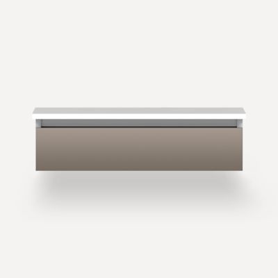Robern VM30H1D21T12S 30" x 7-1/2" x 21", Satin Bronze, Tip Out Drawer, Selectable Night Light, 2700K/4000K Temperature (Warm/