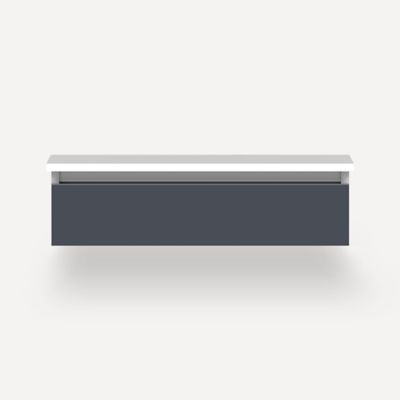 Robern VM30H1D21T17N 30" x 7-1/2" x 21", Matte Slate, Tip Out Drawer