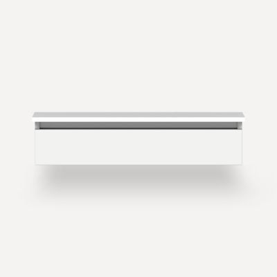 Robern VM36H1D21F21N 36" x 7-1/2" x 21", White, Full Drawer