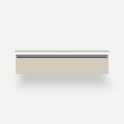 Robern VM36H1D21R16S 36" x 7-1/2" x 21", Matte Sand, False Front Drawer, Selectable Night Light, 2700K/4000K Temperature (War
