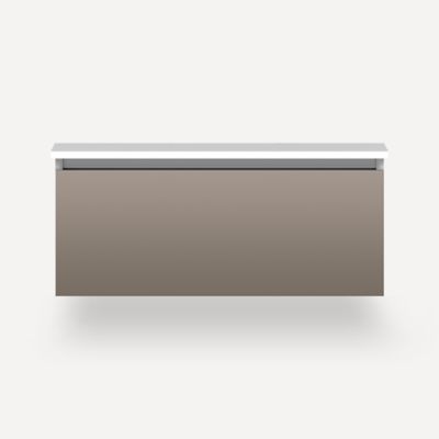 Robern VM36H2D21F12S 36" x 15" x 21", Satin Bronze, Full Drawer, Selectable Night Light, 2700K/4000K Temperature (Warm/Cool L
