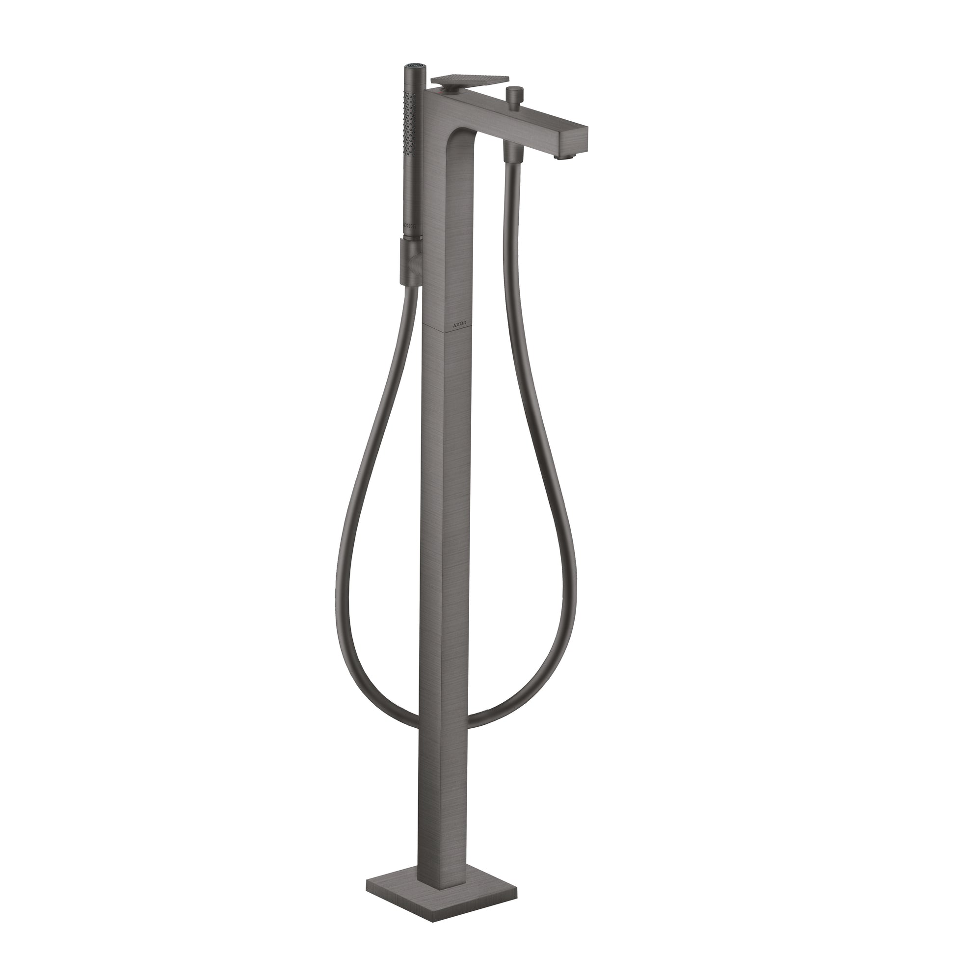 AXOR Citterio Freestanding Tub Filler Trim with 1.75 GPM Handshower- Rhombic Cut