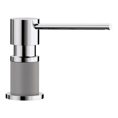 BLANCO 402305 Lato Soap Dispenser - Chrome/Metallic Gray