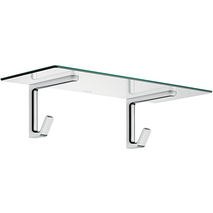 AXOR Universal SoftSquare Towel Shelf with Robe Hooks