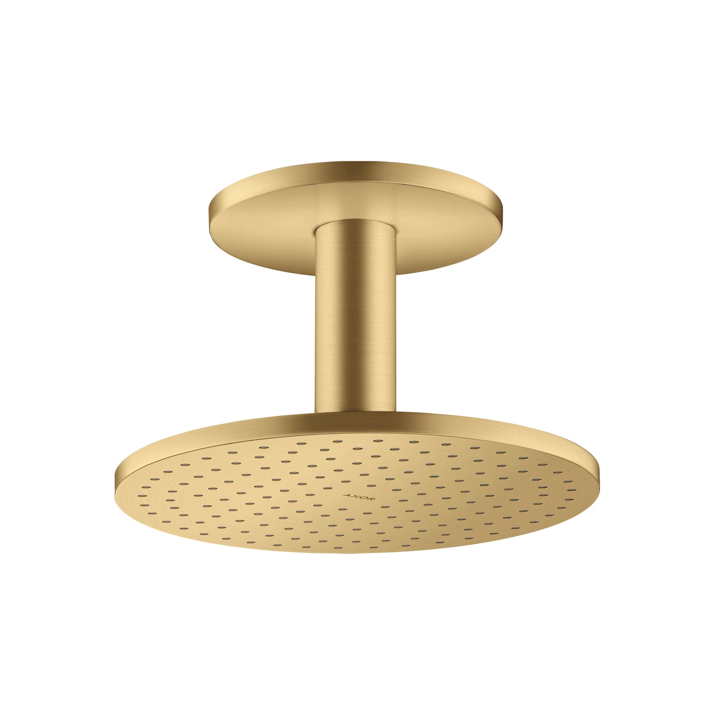 AXOR ShowerSolutions Showerhead 250 2-Jet Ceiling Connection, 1.75 GPM
