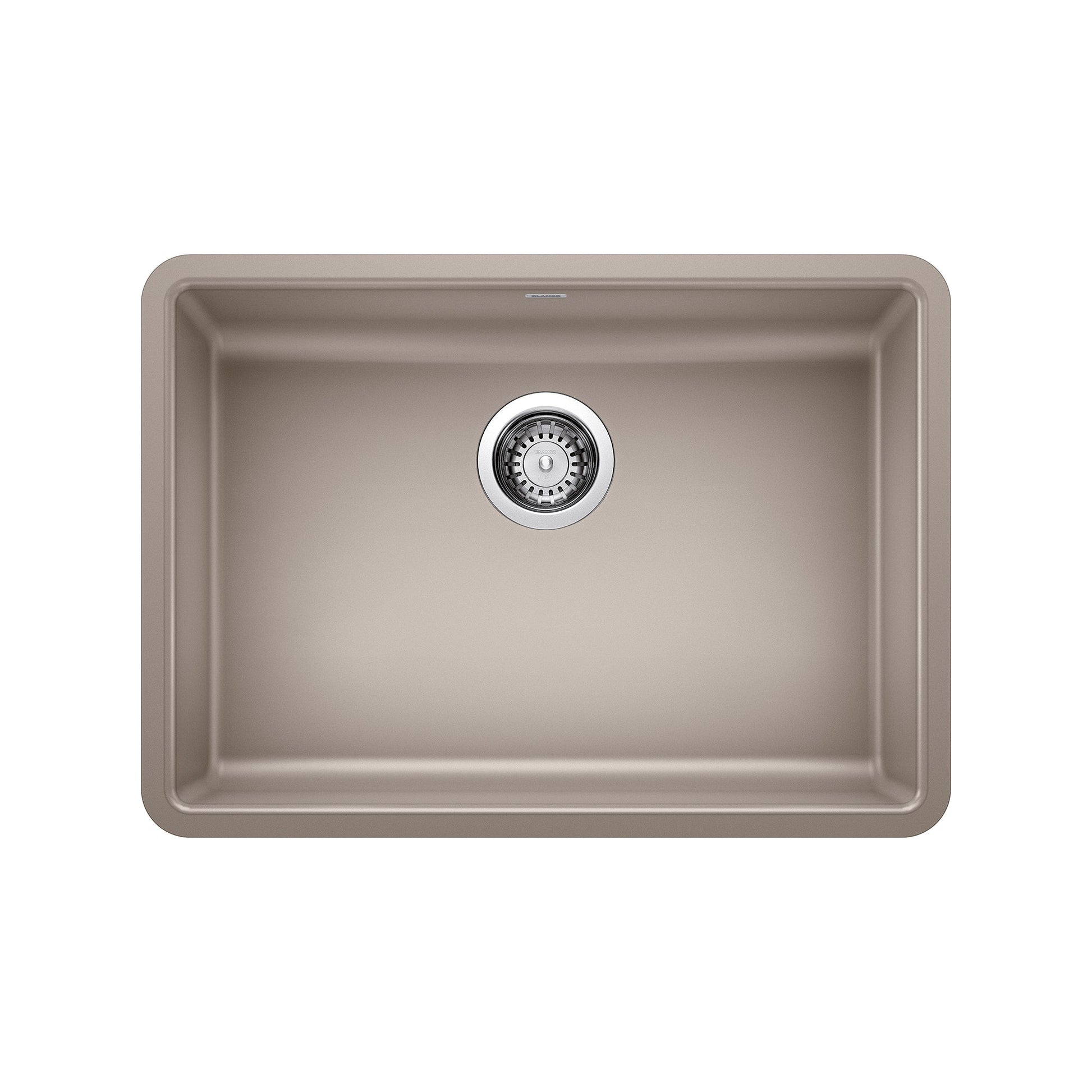 BLANCO 442540 Precis 25" ADA Single Bowl Kitchen Sink - Truffle