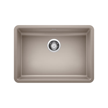 BLANCO 442540 Precis 25" ADA Single Bowl Kitchen Sink - Truffle