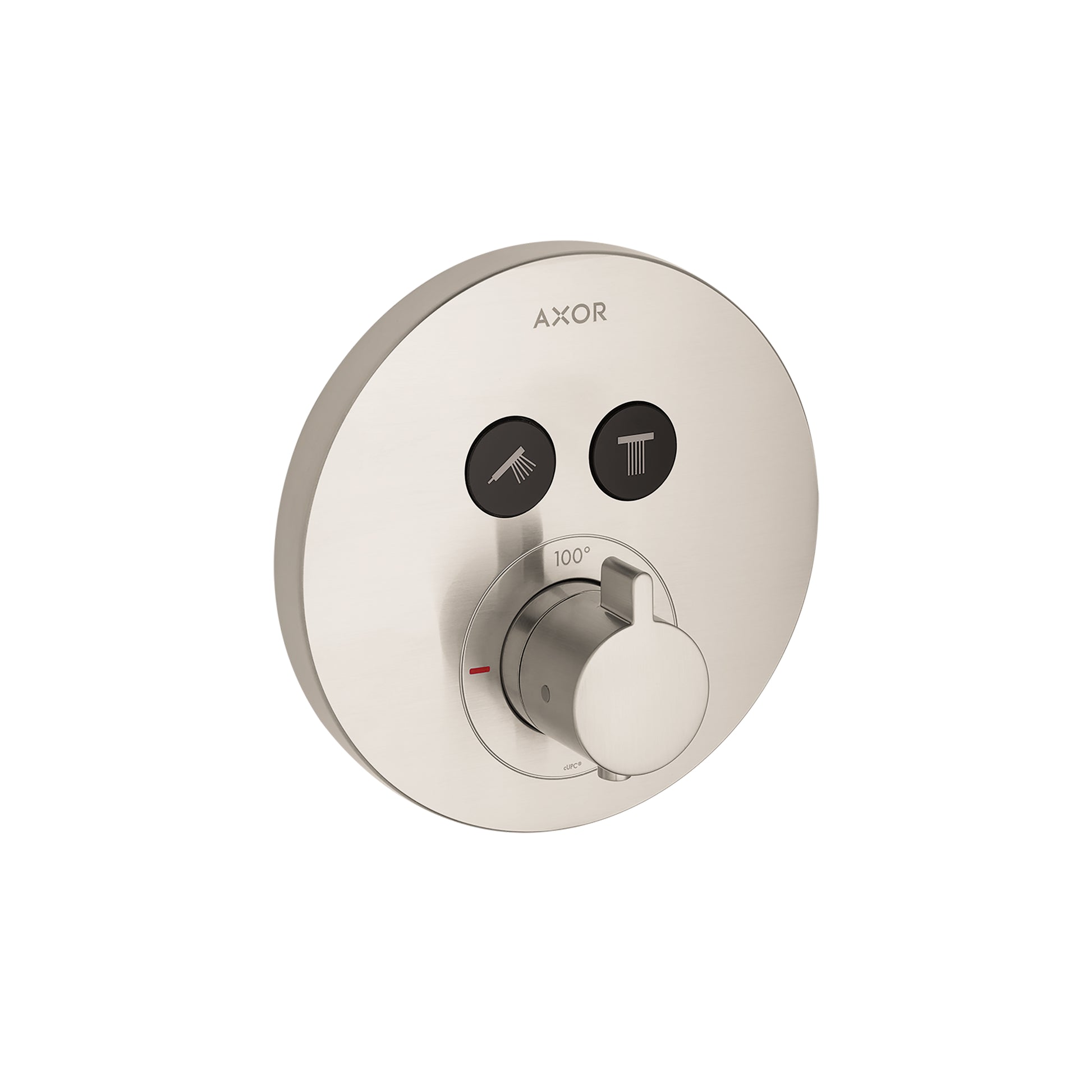 AXOR ShowerSelect Thermostatic Trim Round for 2 Functions