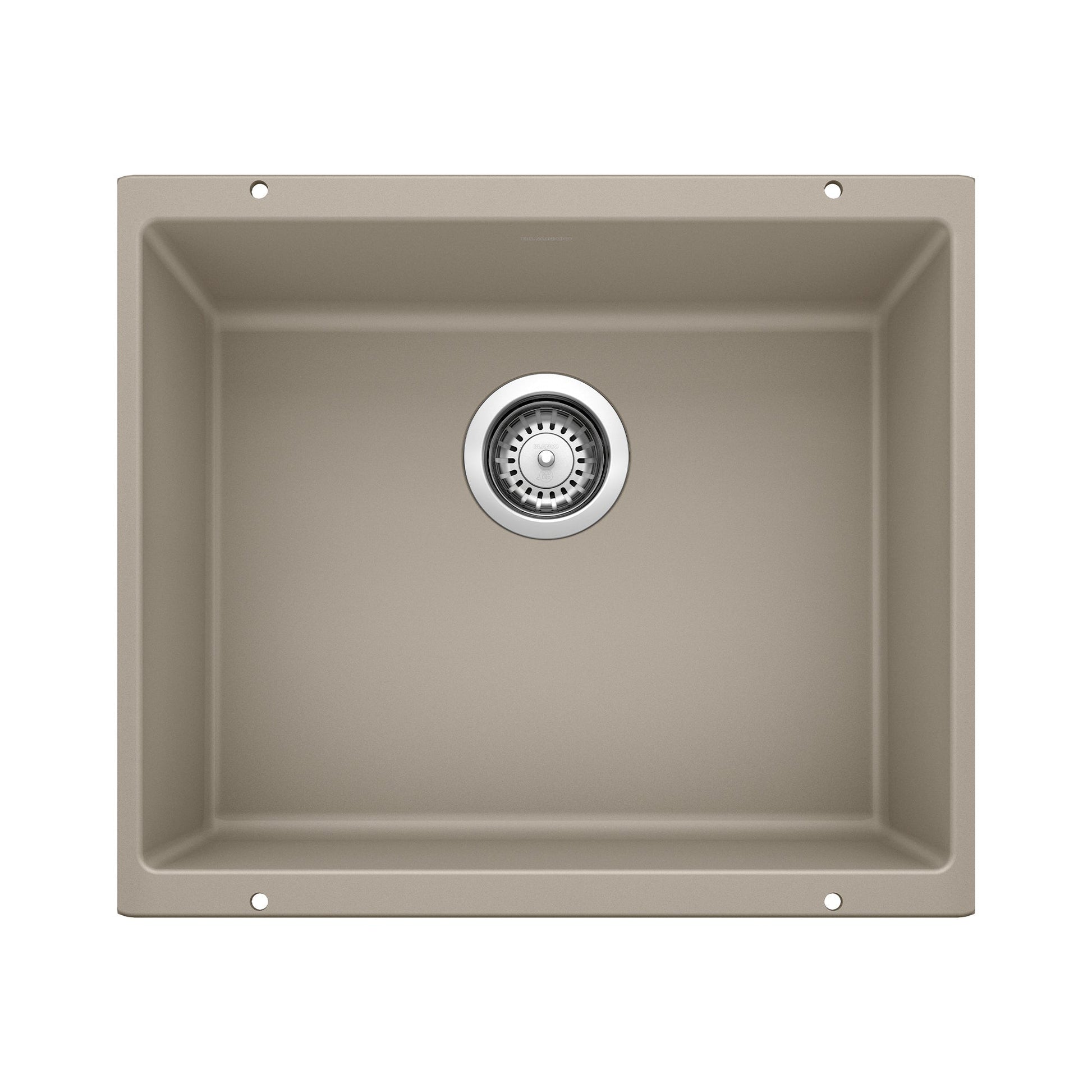 BLANCO 517677 Precis 21" Single Bowl Kitchen Sink - Truffle