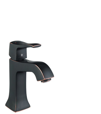hansgrohe Metris C Single-Hole Faucet 100 with Pop-Up Drain, 1.2 GPM