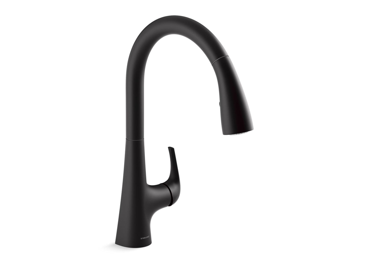 Sterling 24274 Medley Pull-down Single-handle Kitchen Faucet, Matte Black